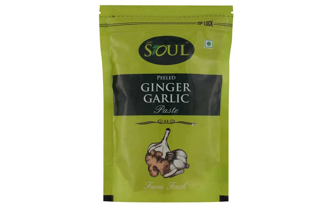 Soul Peeled Ginger Garlic Paste   Pack  200 grams